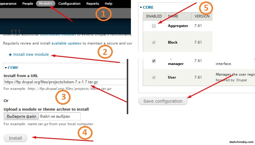 как прописать тайтл в CMS drupal