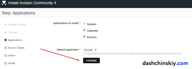 установки форума Invision Community (IPB) на хостинг